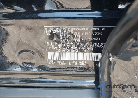 2023 Toyota Rav4 Xle Premium z USA, uszkodzony, nr VIN 2T3C1RFV0PC220425